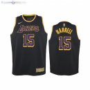 Maillot NBA Enfant Earned Edition Los Angeles Lakers NO.15 Montrezl Harrell Noir 2021
