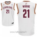 Maillot Cleveland Cavaliers No.21 Andrew Wiggins Blanc
