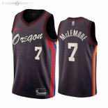 Maillot NBA Nike Portland Trail Blazers NO.7 Ben McLemore Nike Noir Ville 2021-22