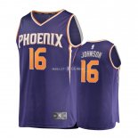 Maillot Enfants Phoenix Suns NO.16 Tyler Johnson Pourpre Icon