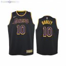 Maillot NBA Enfant Earned Edition Los Angeles Lakers NO.10 Jared Dudley Noir 2021