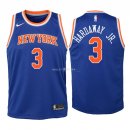 Maillot Enfants New York Knicks NO.3 Tim Hardaway Jr Bleu Icon 2018