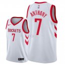 Maillot Houston Rockets Nike NO.7 Carmelo Anthony Blanc Association 2018