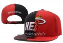 Snapbacks Caps 2016 Miami Heat Noir Rouge 012