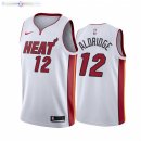 Maillot NBA Nike Miami Heat NO.12 LaMarcus Aldridge Blanc Association 2021
