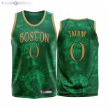 Maillot Boston Celtics Nike NO.0 Jayson Tatum Vert 2020