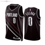 Maillot Portland Trail Blazers NO.0 Damian Lillard Select Series Noir 2022.