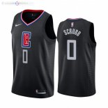 Maillot NBA Nike Los Angeles Clippers NO.0 Jay Scrubb Noir Statement 2021