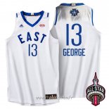 Maillot 2016 All Star No.13 Paul George Blanc