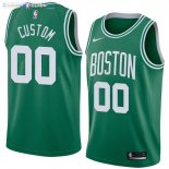 Maillot NBA Boston Celtics NO.00 Personnalisé Vert Icon 2020