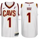 Maillot Cleveland Cavaliers Nike NO.1 Derrick Rose Blanc