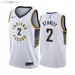 Maillot Indiana Pacers Nike NO.2 Cassius Stanley Blanc Association 2020-21