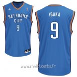 Maillot Oklahoma City Thunder No.9 Serge Ibaka Bleu