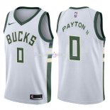 Maillot Milwaukee Bucks Nike NO.0 Gary Payton II Blanc Association