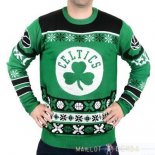 NBA Unisex Ugly Sweater Boston Celtics Vert