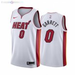 Maillot NBA Nike Miami Heat NO.0 Marcus Garrett Blanc Association 2021