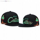 Snapbacks Caps 2020 Boston Celtics Noel Holiday Noir