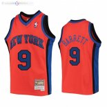 Maillot NBA Enfants York Knicks NO.9 RJ Barrett Orange Hardwood Classics