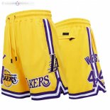 Pantalon Los Angeles Lakers NO.44 Jerry West Or 2021