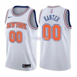 Maillot New York Knicks Nike NO.0 Enes Kanter Blanc Statement