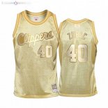 Maillot Enfants Los Angeles Clippers NO.40 Ivica Zubac Or Hardwood Classics