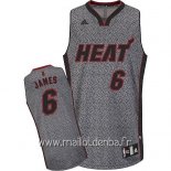 Maillot Miami Heat 2013 Moda Estatica No.6 James