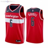 Maillot NBA Nike Washington Wizards NO.6 Montrezl Harrell Nike Rouge Icon 2021