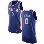 Maillot Philadelphia Sixers Nike NO.0 Jerryd Bayless Bleu Icon