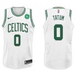 Maillot Boston Celtics Nike NO.0 Jayson Tatum Blanc