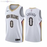 Maillot NBA Nike New Orleans Pelicans NO.0 Didi Louzada Nike Blanc Association 2021