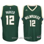 Maillot Milwaukee Bucks No.12 Jabari Parker Vert