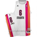 Maillot Miami Heats ABA No.6 James Blanc