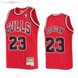 Maillot NBA Enfants Bulls NO.23 Michael Jordan Rouge Throwback 2021