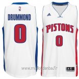 Maillot Detroit Pistons No.0 Andre Drummond Blanc
