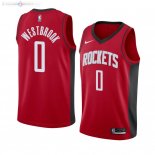 Maillot Houston Rockets NO.0 Russell Westbrook Rouge Icon 2019-20