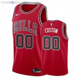 Maillot NBA Chicago Bulls NO.00 Personnalisé Rouge Icon 2020