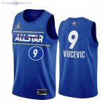Maillot NBA 2021 All Star NO.9 Nikola Vucevic Bleu
