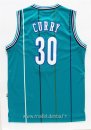 Maillot Charlotte Hornets No.30 Wardell Stephen Curry Vert
