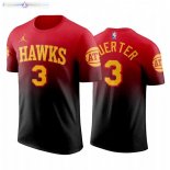 T-Shirts Atlanta Hawks NO.3 Kevin Huerter Rouge Statement 2020-21