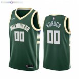 Maillot NBA Nike Milwaukee Bucks NO.00 Rodion Kurucs Vert Icon 2021