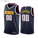 Maillot NBA Nike Denver Nuggets NO.00 Aaron Gordon Marine Icon 2021