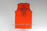 Maillot New York Knicks No.8 J.R.Smith Orange