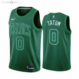 Maillot Earned Edition Boston Celtics NO.0 Jayson Tatum Vert 2020-21