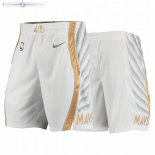 Pantalon Dallas Mavericks Blanc Ville 2020-21