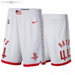Pantalon Houston Rockets NO.44 Elvin Hayes Blanc Ville 2020