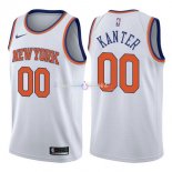 Maillot New York Knicks Nike NO.0 Enes Kanter Blanc Association