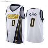 Maillot Earned Edition Indiana Pacers NO.0 Jalen Lecque Blanc 2020-21