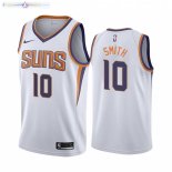 Maillot NBA Nike Phoenix Suns NO.10 Jalen Smith Blanc Association 2020-21