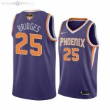 Maillot Phoenix Suns 2021 NBA Finales NO.25 Mikal Bridges Pourpre