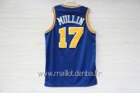 Maillot Golden State Warriors No.17 Chris Mullin Bleu